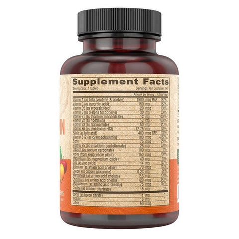 Deva Vegan Vitamins, Vegan Multivitamin And Mineral Supplement Iron Free, 90 Tab Deva Vegan Vitamins