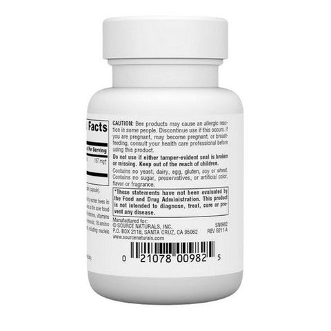 Source Naturals, Royal Jelly, 30 Caps Source Naturals