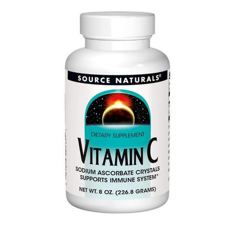 Source Naturals, Vitamin C Sodium Ascorbate, 8 oz Source Naturals