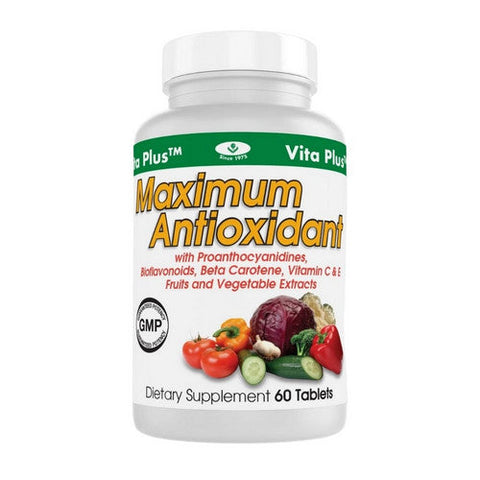 Vita plus, Maximum Antioxidant, 60 TABS Vita plus