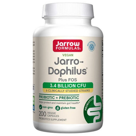 Jarrow Formulas, Jarro-Dophilus + FOS, 3.4 Billion CFU, 200 CAPS Jarrow Formulas