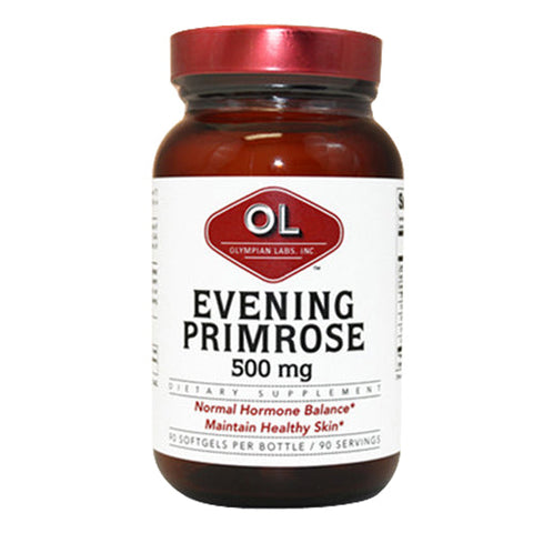 Olympian Labs, Evening Primrose Oil, 500 mg, 90 sg Olympian Labs