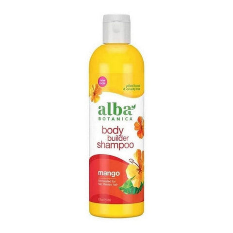 Alba Botanica, Body Builder Shampoo Mango, 12 OZ Alba Botanica