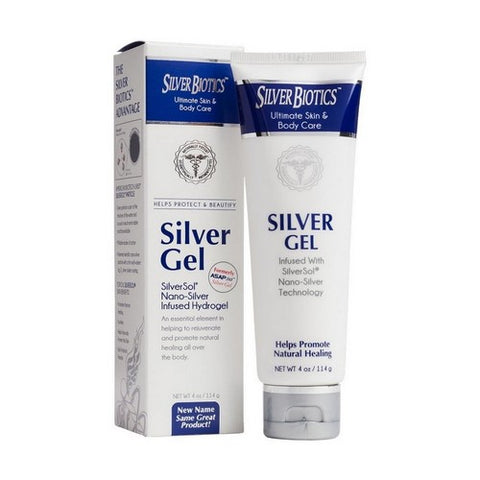 Silver Biotics (American Biotech Labs), Silver Gel Ultimate Skin And Body Care, 4 Oz Silver Biotics (American Biotech Labs)