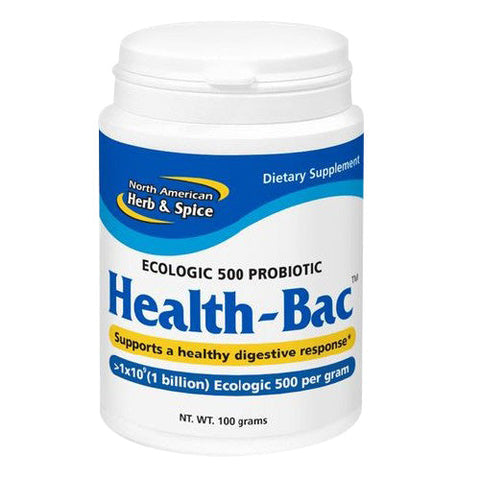 North American Herb & Spice, Health BAC, 100 GRM North American Herb & Spice