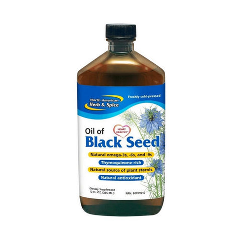 North American Herb & Spice, Black Seed Plus Oil, 12 OZ North American Herb & Spice