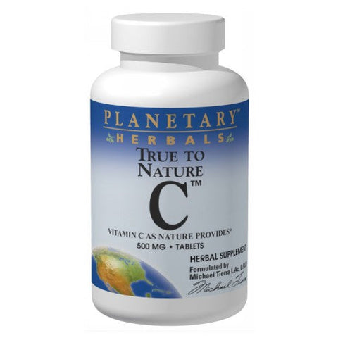 Planetary Herbals, True to Nature C, 500mg, 240 tabs Planetary Herbals
