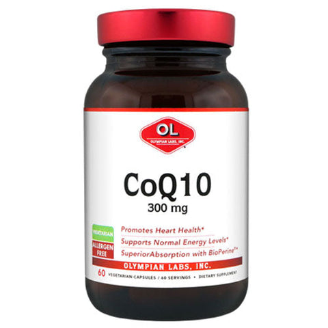 Olympian Labs, Coq 10, 300mg, 60 Caps Olympian Labs