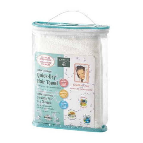 Earth Therapeutics, Ultra-Absorbent Quick Dry Hair Towel, 1 Count Earth Therapeutics