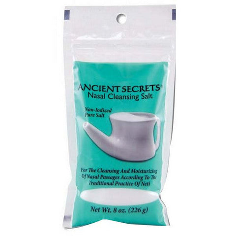 Ancient Secrets, Nasal Cleansing Salt Bag, 8 Oz Ancient Secrets