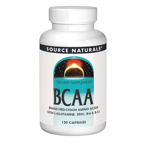 Source Naturals, Branched-Chain Amino Acids (BCAA), 120 Caps Source Naturals