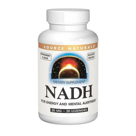 Source Naturals, NADH Sublingual, 20 Mg, 20 Tabs Source Naturals