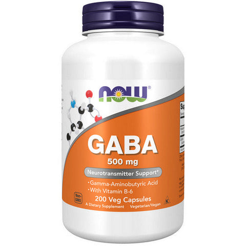 Now Foods, Gaba, 500 mg, 200 Caps Now Foods