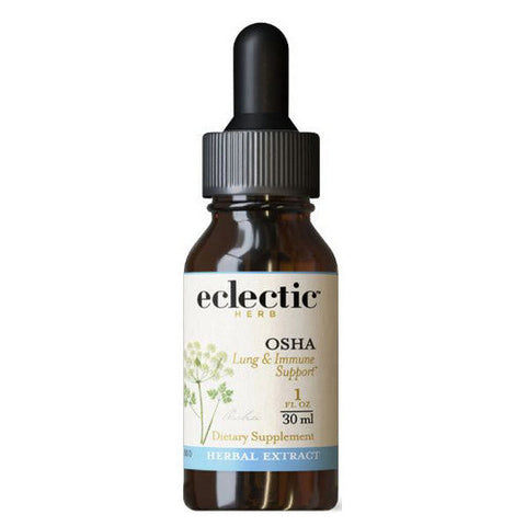 Eclectic Herb, Osha, 1 Oz with Alcohol Eclectic Herb