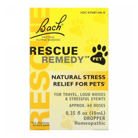 Bach, Rescue Remedy Dropper Stress Relief For Pets, 10 Ml Bach