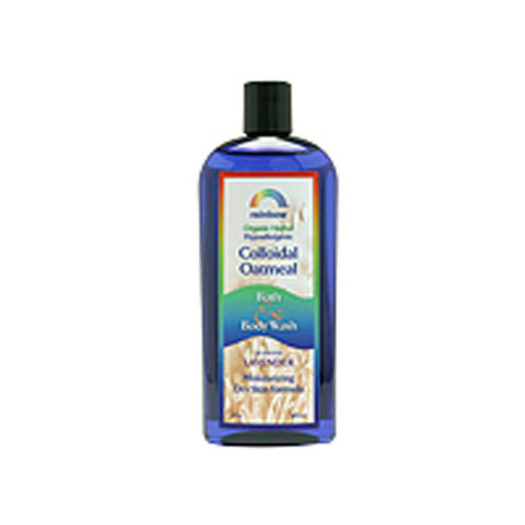 Rainbow Research, Body Wash Colloidal Oatmeal, Lavender 12 Oz Rainbow Research