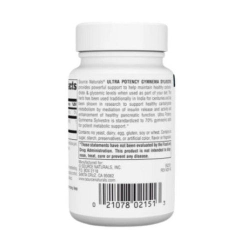 Source Naturals, Ultra Gymnema Sylvestre, 550  Mg, 30 tabs Source Naturals