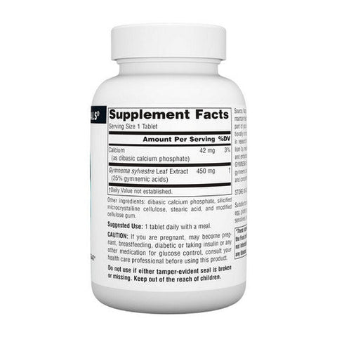 Source Naturals, Gymnema Sylvestre, 450 Mg, 120 tabs Source Naturals