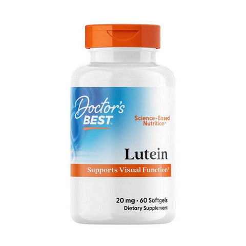 Doctors Best, Lutein with FloraGLO Lutein, 20 mg, 60 Softgels Doctors Best