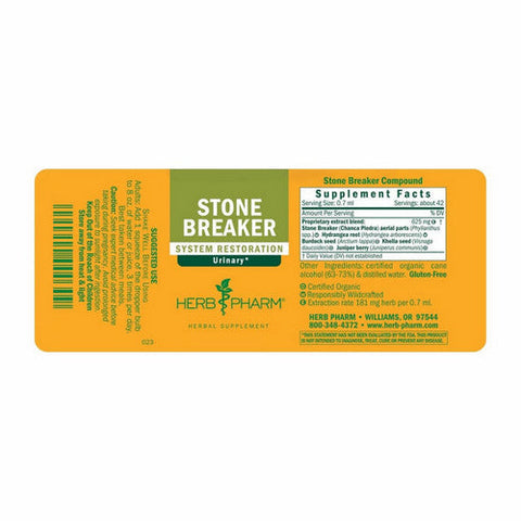 Herb Pharm, Stone Breaker Compound, 4 OZ Herb Pharm