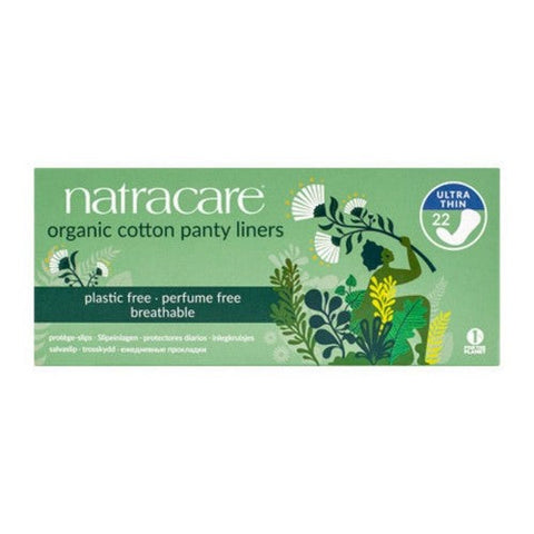 Natracare, Organic Cotton Panty Liners Ultra Thin, 22 Count Natracare
