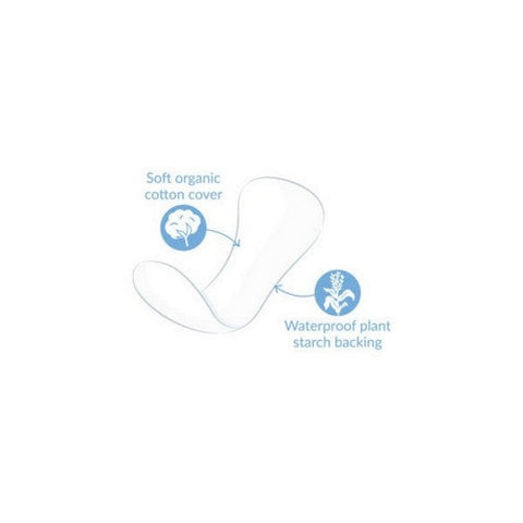 Natracare, Organic Cotton Panty Liners Ultra Thin, 22 Count Natracare