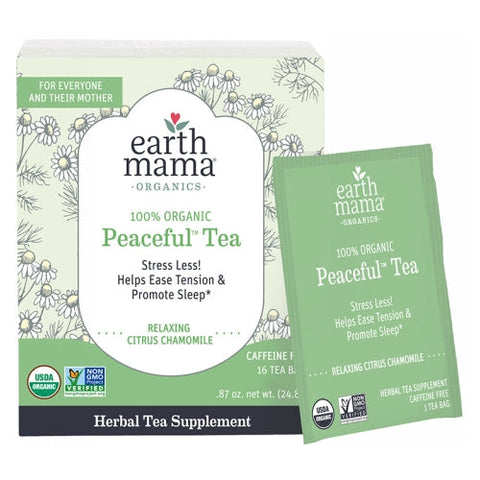 Earth Mama Angel Baby, Organic Peaceful Mama Tea, 16 CT Earth Mama Angel Baby