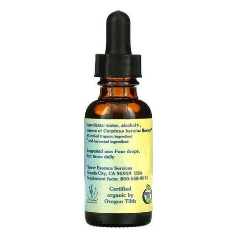 Flower Essence Services, Hornbeam Herbal Dropper, 1 oz Flower Essence Services