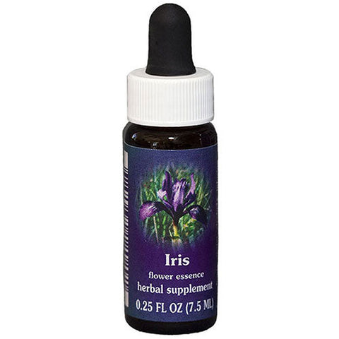 Flower Essence Services, Iris Dropper, 0.25 oz Flower Essence Services