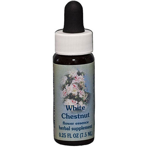 Flower Essence Services, White Chestnut Dropper, 0.25 oz Flower Essence Services