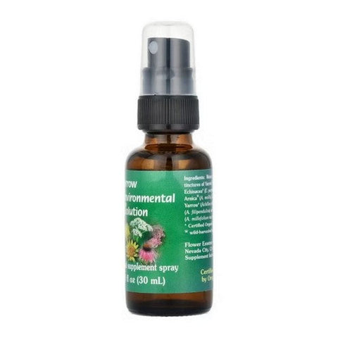 Flower Essence Services, Yarrow Environmental Solution Spray, 1 Oz Flower Essence Services