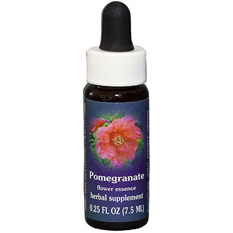 Flower Essence Services, Pomegranate Dropper, 0.25 oz Flower Essence Services