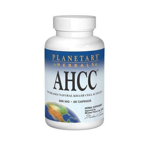 Planetary Herbals, AHCC Capsules, 500 mg, 60 Caps Planetary Herbals