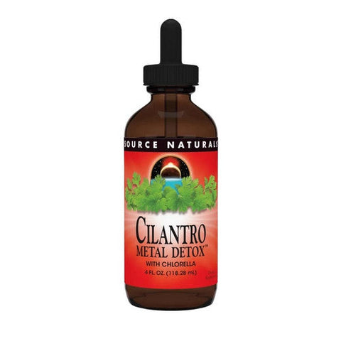 Source Naturals, Coriander Metal Detox With Chlorella, with Chlorella 4 fl oz Source Naturals