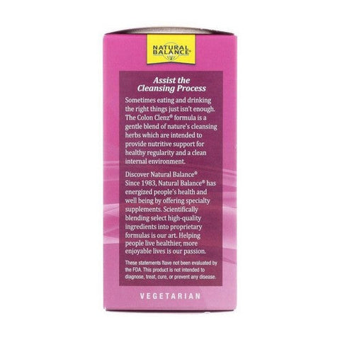 Natural Balance (Formerly known as Trimedica), Colon Clenz, 60 Veg Caps Natural Balance (Formerly known as Trimedica)