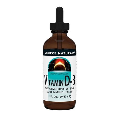 Source Naturals, Vitamin D-3 Liquid, 1 fl oz Source Naturals