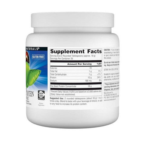 Source Naturals, Pea Protein Power, 1 lb Source Naturals