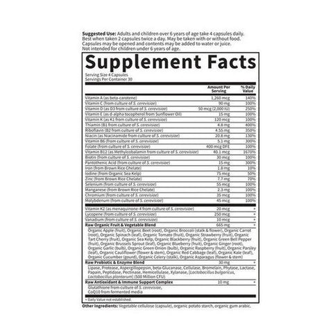Garden of Life, Vitamin Code, Family Formula 120 Caps Garden of Life