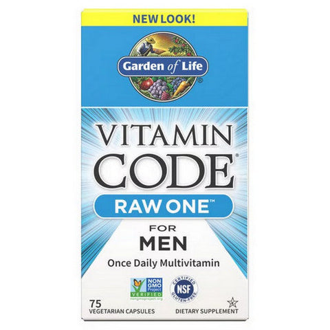 Garden of Life, Vitamin Code, Raw One for Men 75 Caps Garden of Life