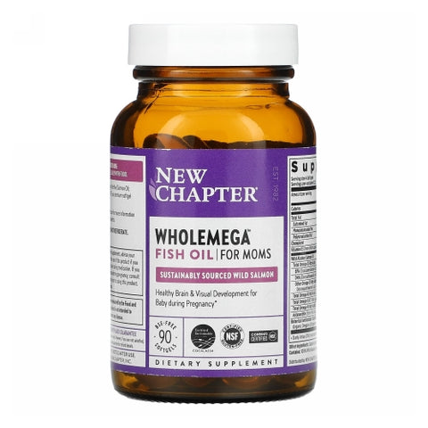New Chapter, Wholemega, 500 mg, Prenatal 90 Softgels New Chapter