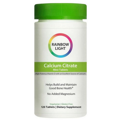 Rainbow Light, Calcium Citrate Mini-Tabs, 120 Tabs Rainbow Light