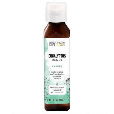 Aura Cacia, Harvest Aromatherapy Body Oil, Eucalyptus Harvest Aura Cacia
