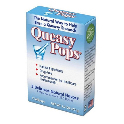 Three Lollies, Queasy Pops, Assorted Flavors 7 CT Three Lollies