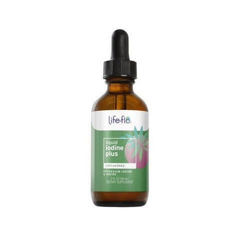 Life-Flo, Liquid Iodine Plus With Potassium Iodide And Iodine Unflavoured, 2 oz Life-Flo