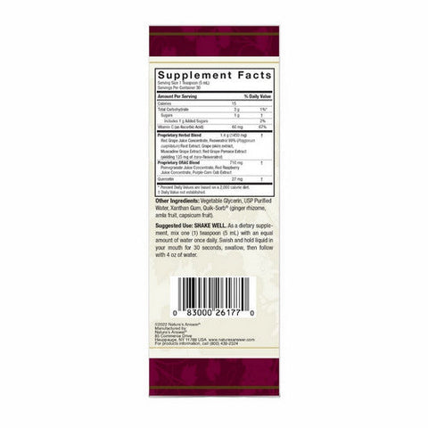 Nature's Answer, Resveratrol Reserve, 5 Oz Nature's Answer
