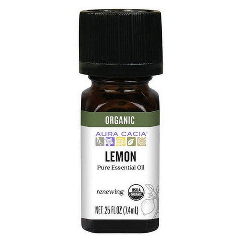 Aura Cacia, Essential Oil, Lemon 0.25 oz Aura Cacia