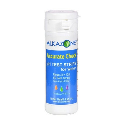 Alkazone, Accurate Check Ph Test Strips For Water, 50 ct Alkazone