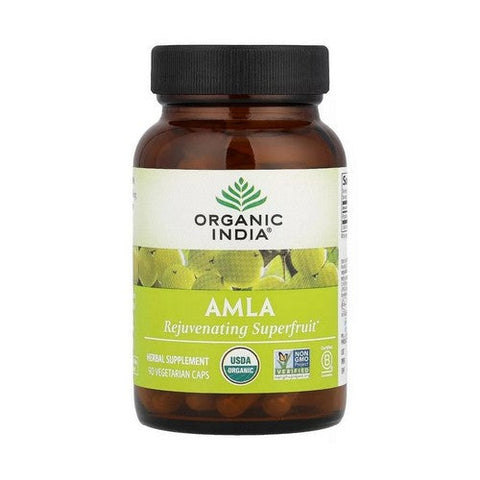 Organic India, Amla, 90 Veg Caps Organic India