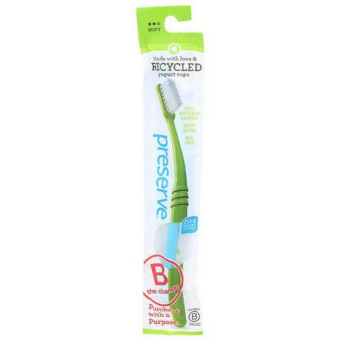 Preserve, Adult Toothbrush Soft, 1 Each (Case Of 6) Preserve