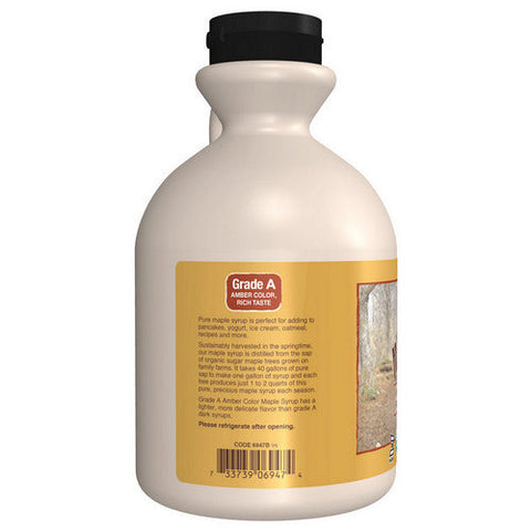 Now Foods, Maple Syrup Organic, Grade A 32 oz Now Foods